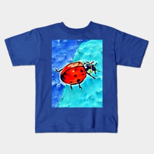 Ladybug Cartoon Kids T-Shirt